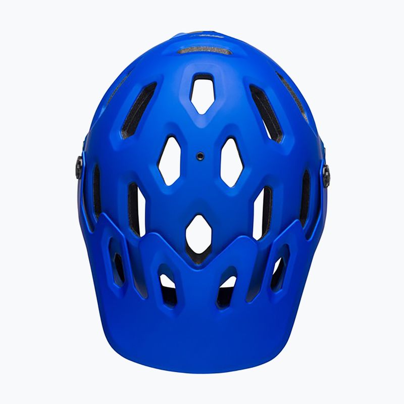 Шолом велосипедний Bell Full Face Super 3R MIPS matte blue bright/blue 5