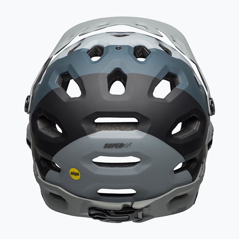 Шолом велосипедний Bell Full Face Super 3R MIPS downdraft matte gray/gunmetal 4