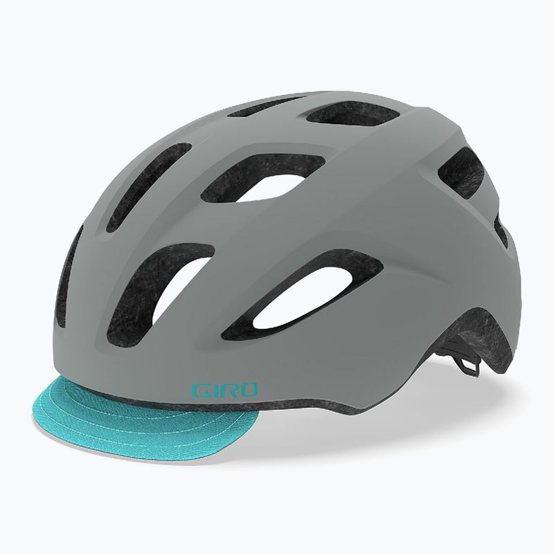 Шолом велосипедний Giro Trella Integrated MIPS matte grey dark teal 7