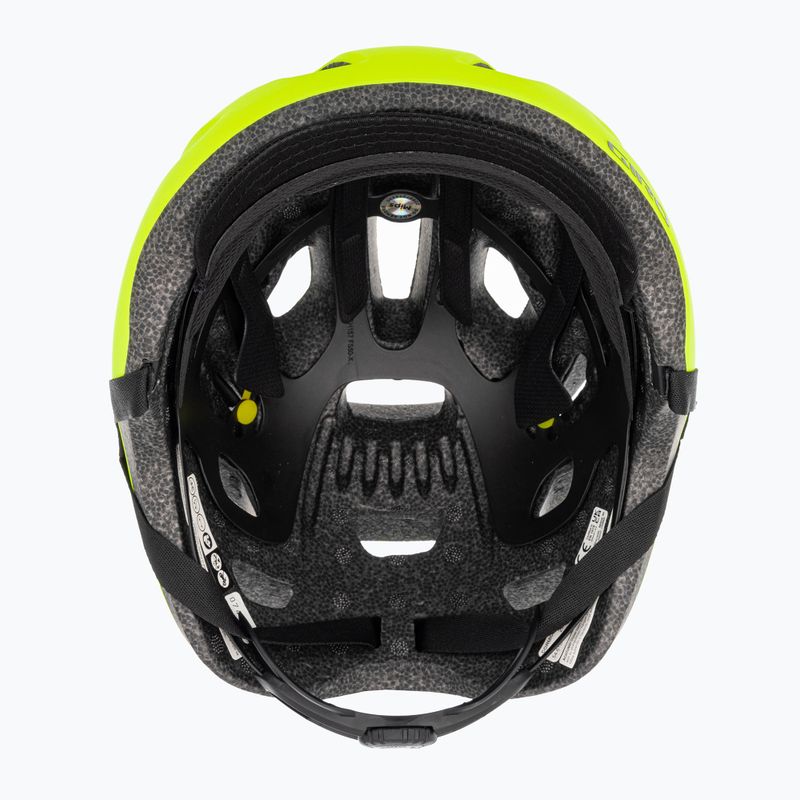 Шолом велосипедний Giro Cormick Integrated MIPS matte highlight yellow black 6