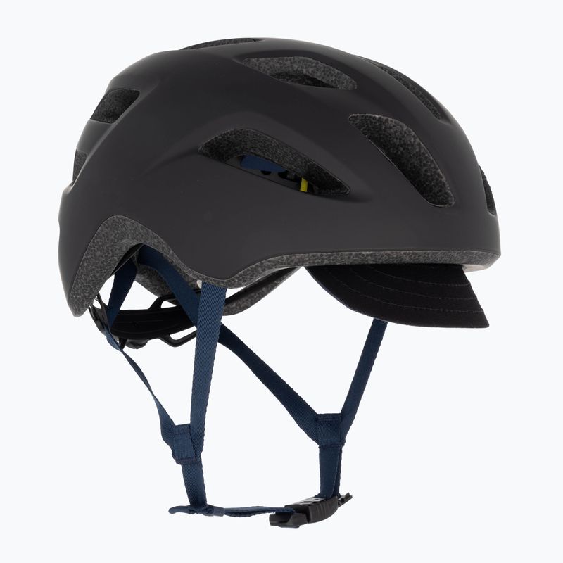 Шолом велосипедний Giro Cormick Integrated MIPS XL matte black/dark blue