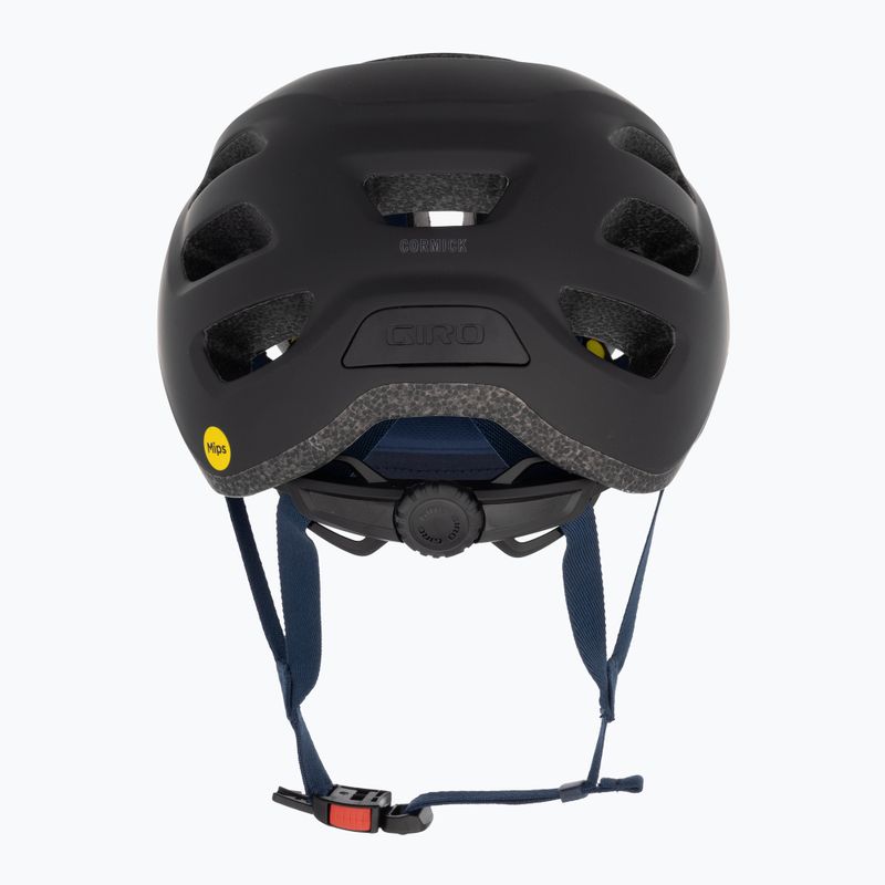 Шолом велосипедний Giro Cormick Integrated MIPS XL matte black/dark blue 3