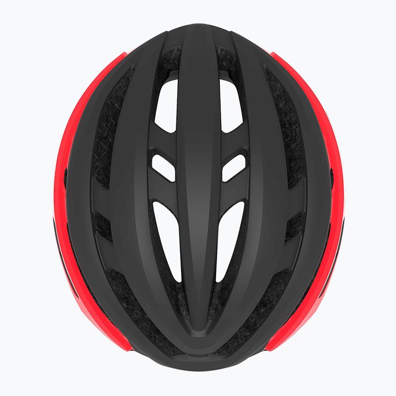 Шолом велосипедний Giro Agilis Integrated MIPS matte black/bright red 4