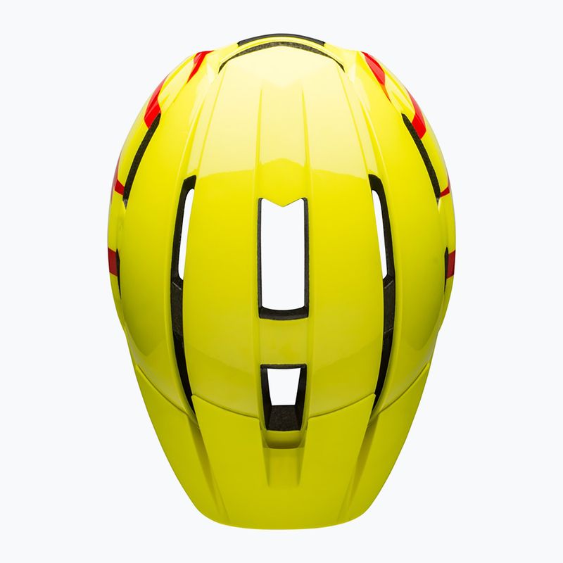 Шолом велосипедний дитячий Bell Sidetrack II Jr gloss hi-viz/red 4