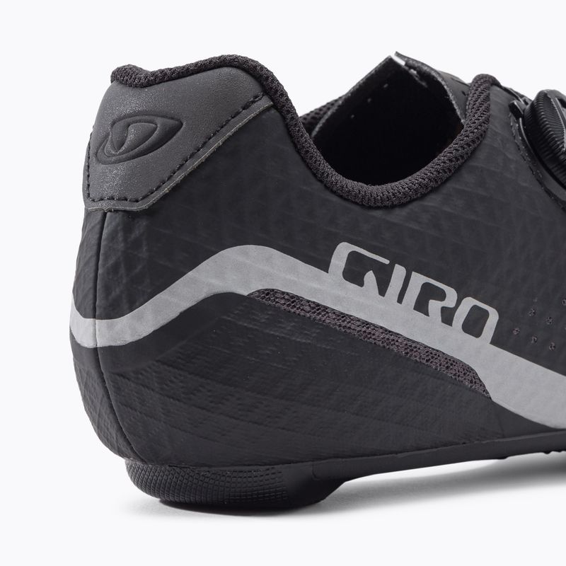 Кросівки велосипедні шосе чоловічі Giro Cadet Carbon black 9