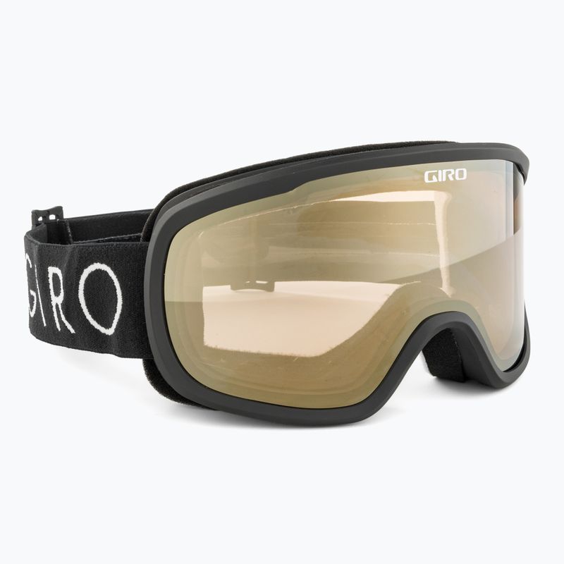 Окуляри гірськолижні жіночі Giro Moxie black core light/amber gold/yellow 2