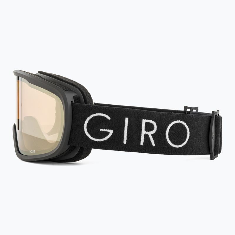 Окуляри гірськолижні жіночі Giro Moxie black core light/amber gold/yellow 5