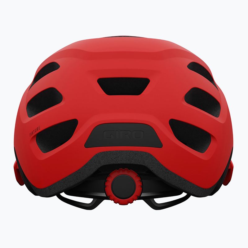Шолом велосипедний Giro Fixture Integrated MIPS matte trim red 3