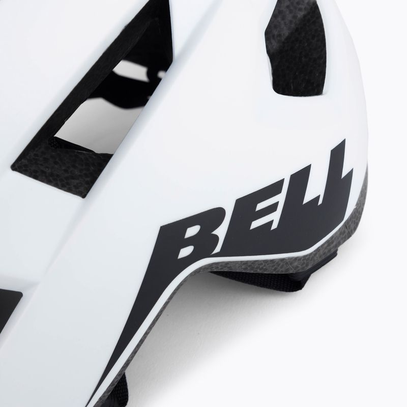 Шолом велосипедний Bell Spark matte gloss white/black 7