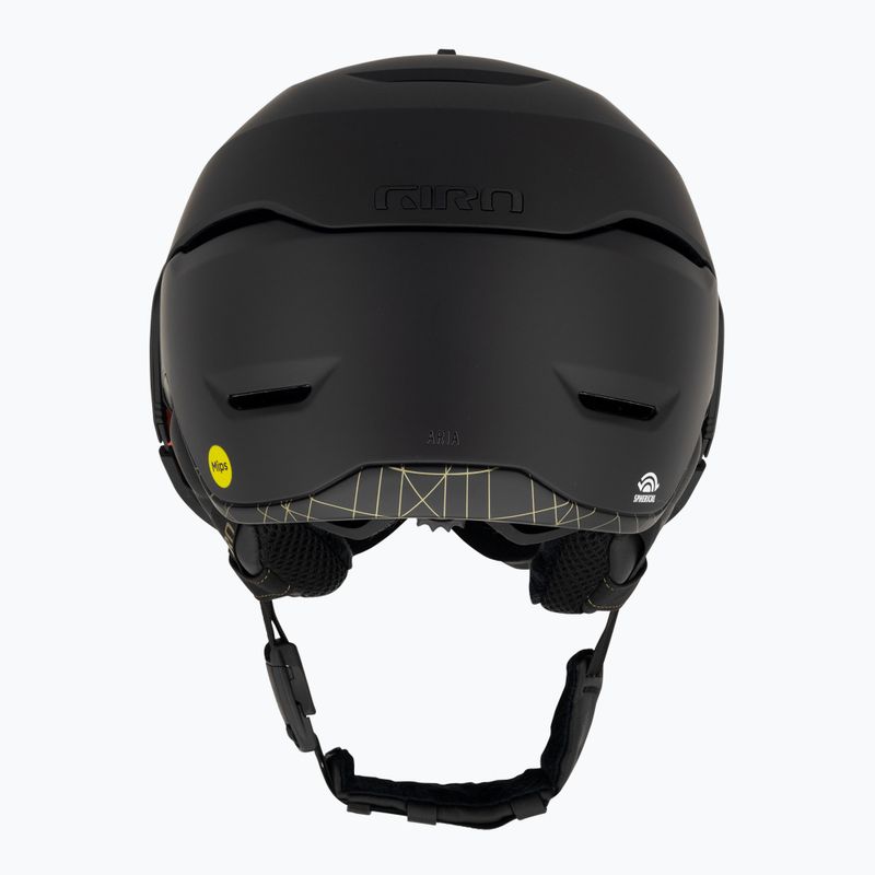 Шолом гірськолижний жіночий Giro Aria Spherical matte black/vivid cooper 3