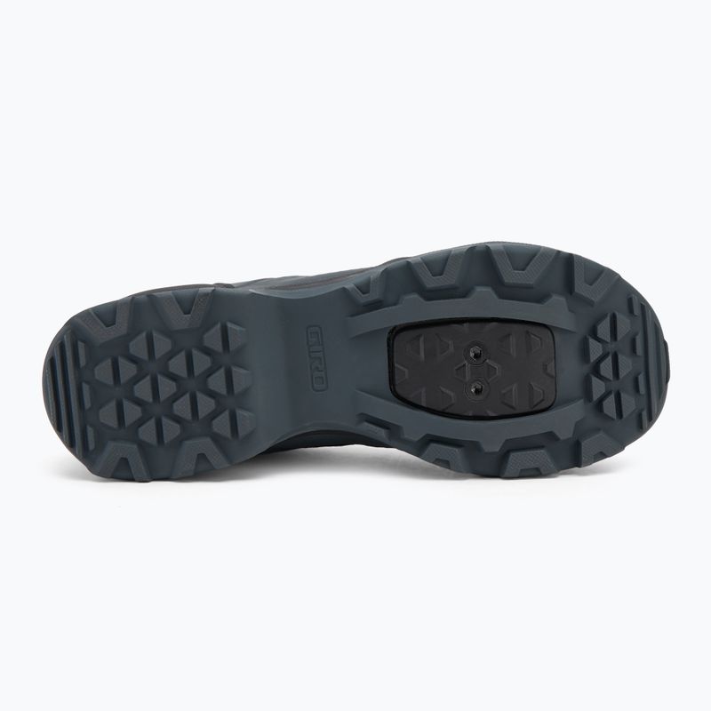 Кросівки велосипедні MTB чоловічі Giro Gauge Boa dark shadow/black 4