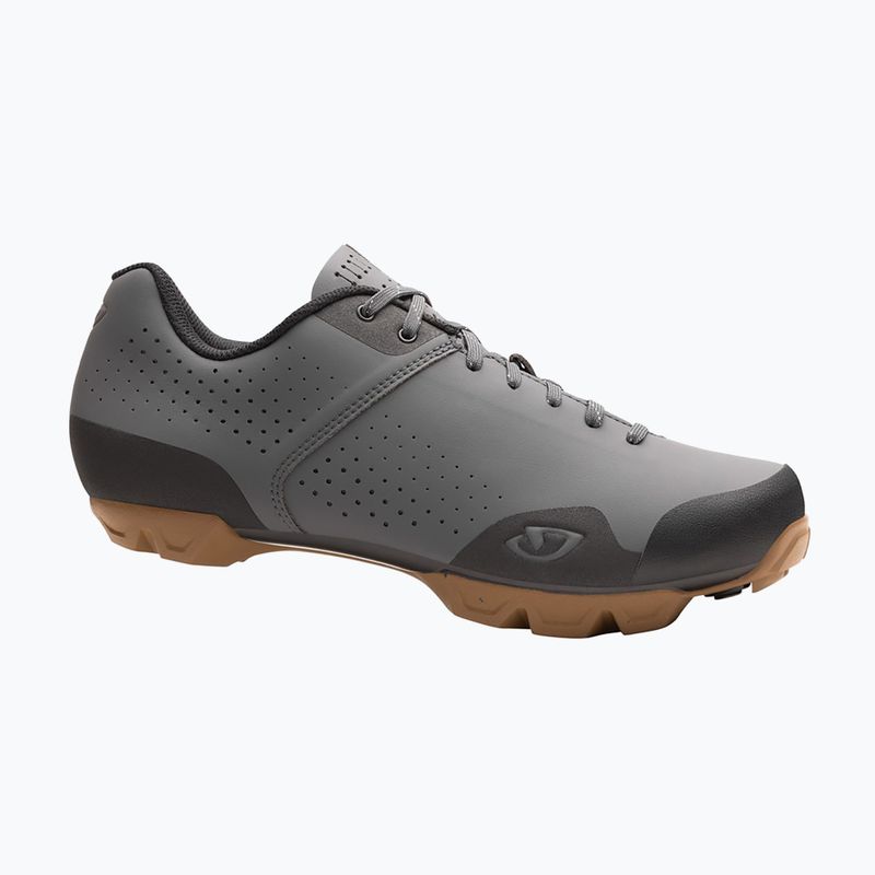 Кросівки велосипедні MTB чоловічі Giro Privateer Lace dark shadow gum 2