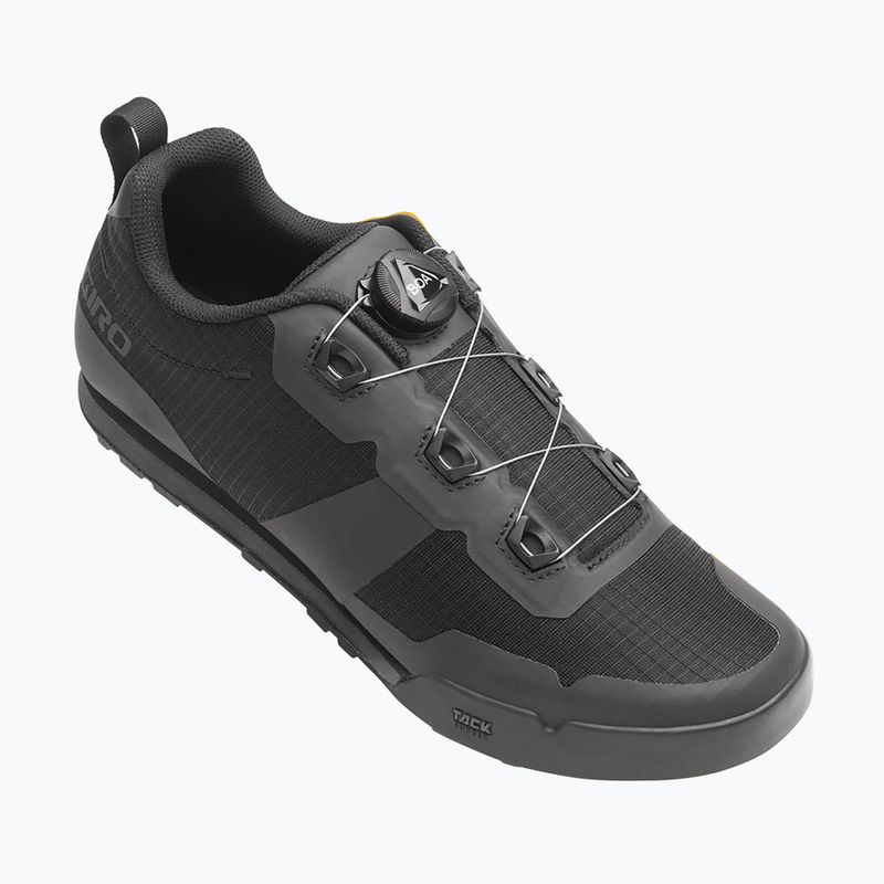 Кросівки велосипедні чоловічі Giro Tracker Boa black 2