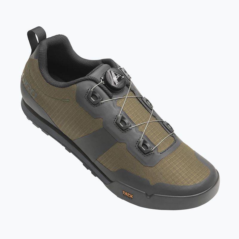 Кросівки велосипедні чоловічі Giro Tracker Boa dark shadow/trail green 2