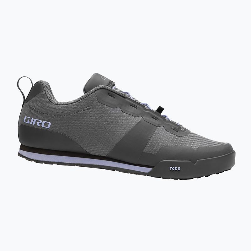 Кросівки велосипедні жіночі Giro Tracker Fastlace dark shadow/lavender grey 2