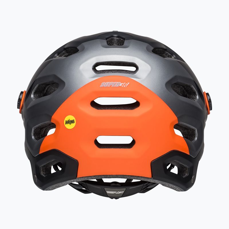 Шолом велосипедний Bell Full Face Super 3R MIPS matte orange/black 5