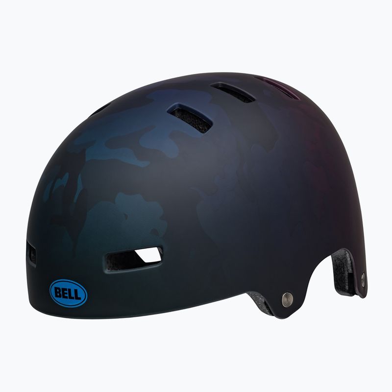 Шолом дитячий Bell Span matte black blue/camo