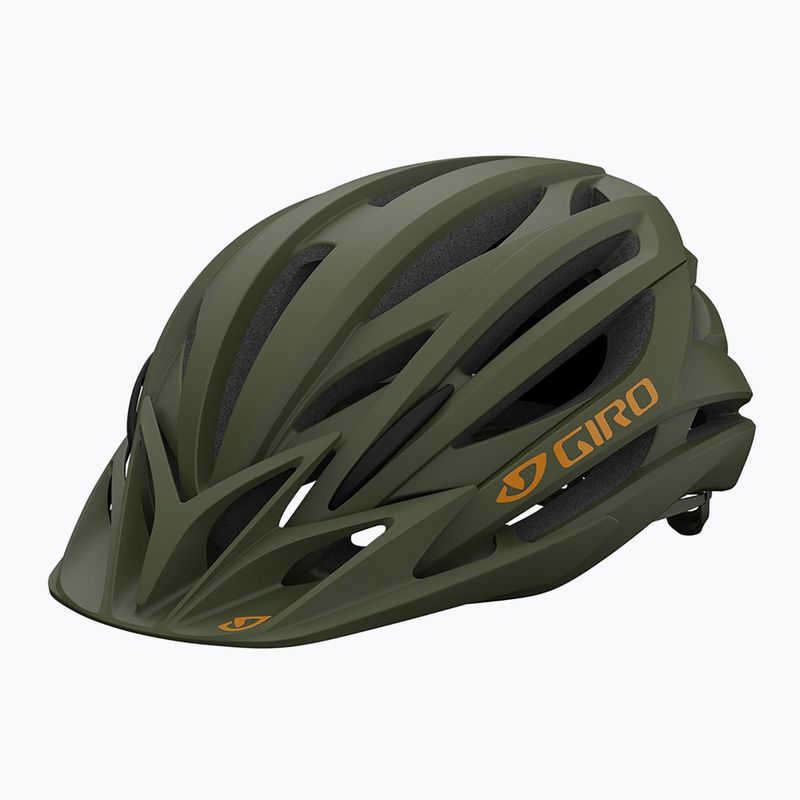 Шолом велосипедний Giro Artex Integrated MIPS matte trail green 7