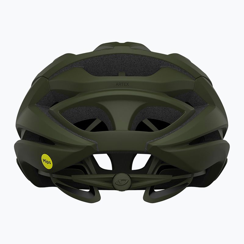 Шолом велосипедний Giro Artex Integrated MIPS matte trail green 9