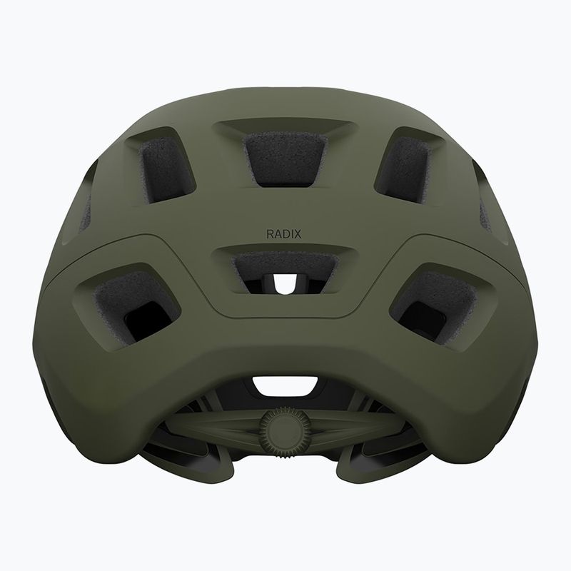 Шолом велосипедний Giro Radix matte trail green 3