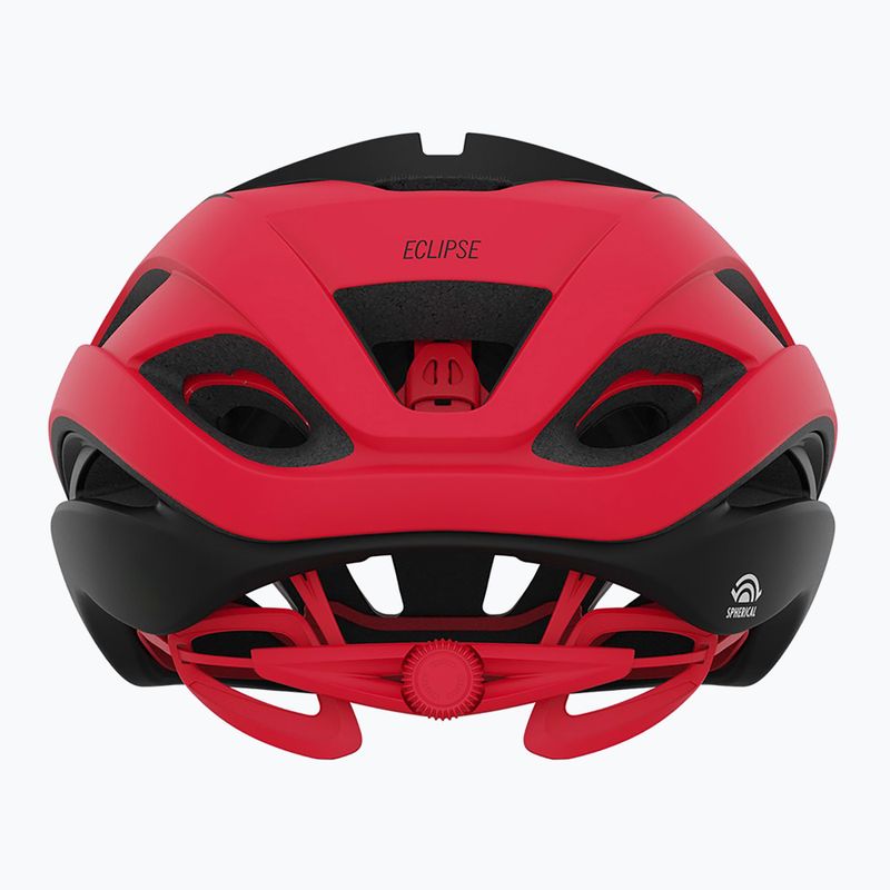 Шолом велосипедний Giro Eclipse MIPS Spherical matte black/white/red 3