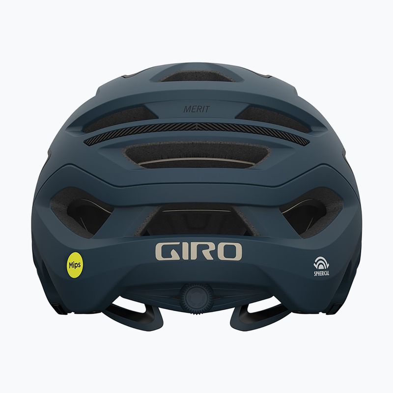Шолом велосипедний Giro Merit Spherical MIPS matte harbor blue 3