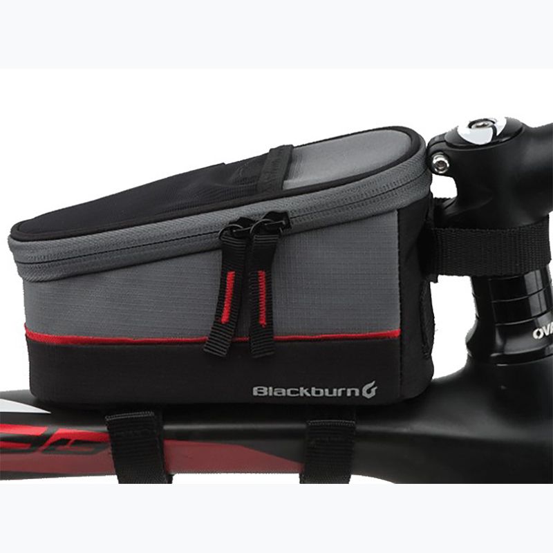Сумка велосипедна на раму Blackburn Local Top Tube 0,55 л black/dark grey 2