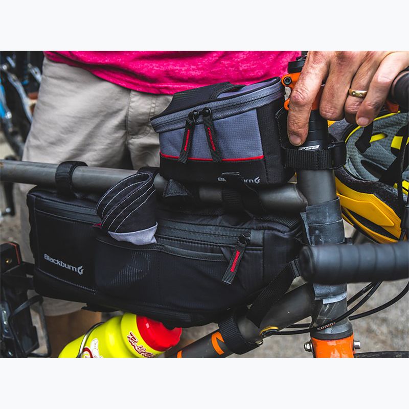 Сумка велосипедна на раму Blackburn Local Top Tube 0,55 л black/dark grey 4