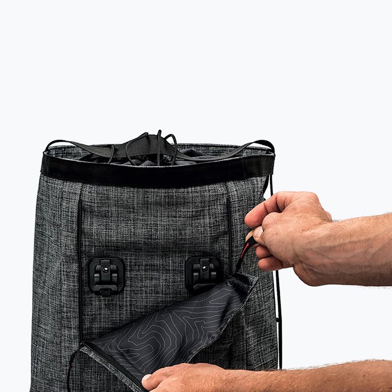 Сумка велосипедна на багажник Blackburn Central Shopper's 23 л чорний 2