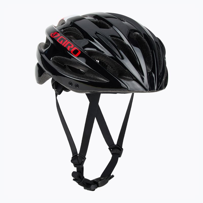 Шолом велосипедний Giro Revel black bright red