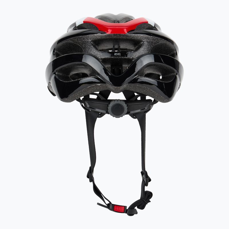 Шолом велосипедний Giro Revel black bright red 3