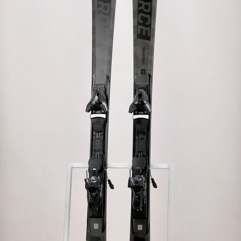 Лижі гірські чоловічі Salomon S/Force Ti 76 + Z12 чорні L41493200/L4146890010 11