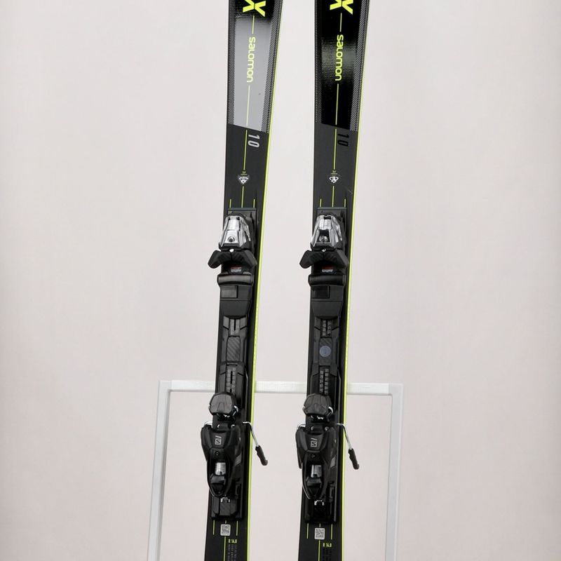 Лижі гірські чоловічі Salomon S/Max 10 + M11 GW чорні L41134300/L4146900010 11
