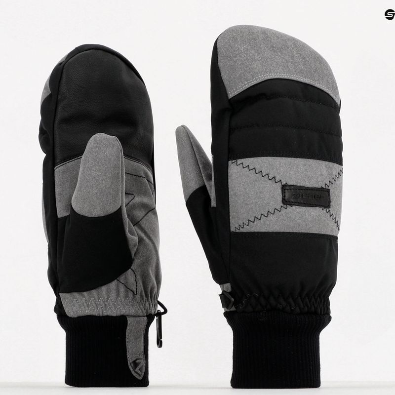 Рукавиці лижні чоловічі ZIENER Gendon AS Mitten чорні 801089 8