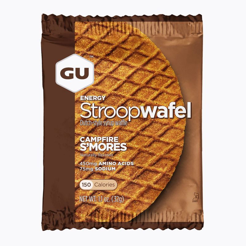 GU Energy Stroopwaffle 32 г снек для багаття з зефіром