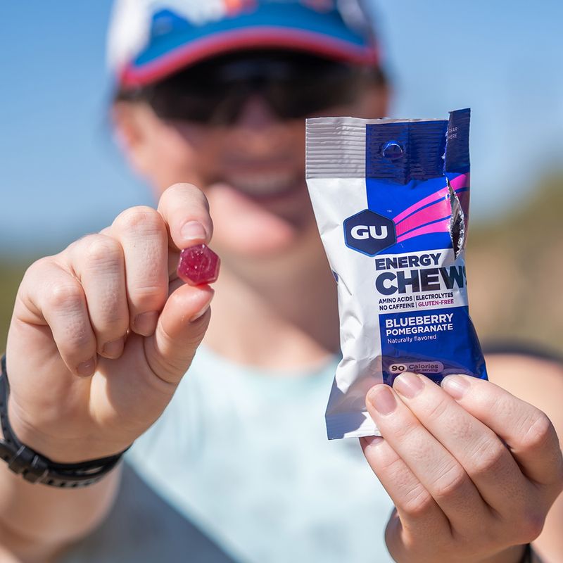 GU Energy Жуйки 54 г синій гранат 5