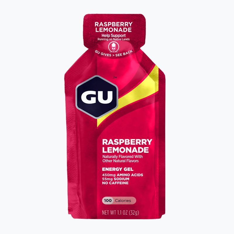 GU Energy Gel 32 г малина/лимонад