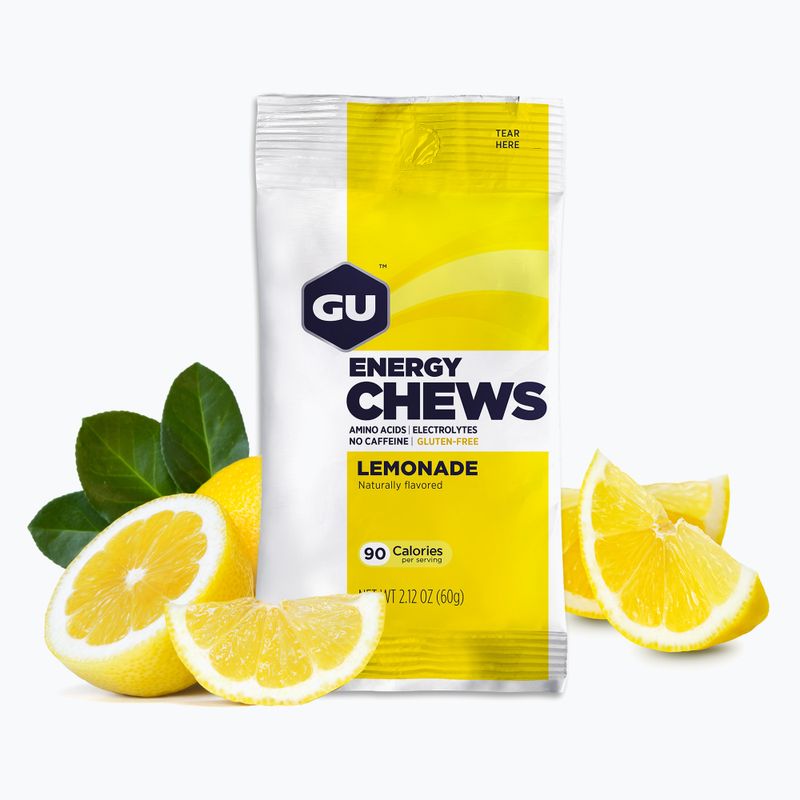GU Energy Жувальні гумки лимонад 54 г 2