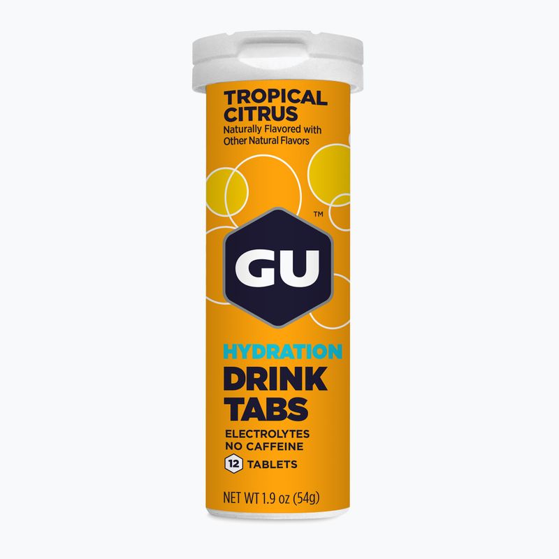 Ізотонічний напій GU Hydration Drink 12 табл. тропічний/цитрусовий