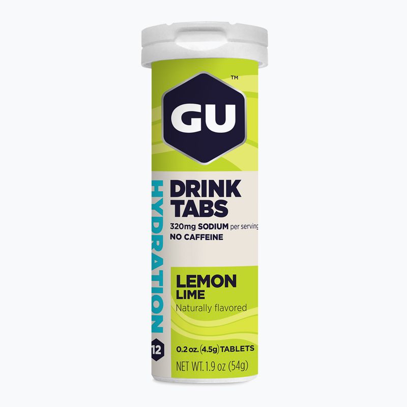 Ізотонічний напій GU Hydration Drink 12 табл. лимон/лайм