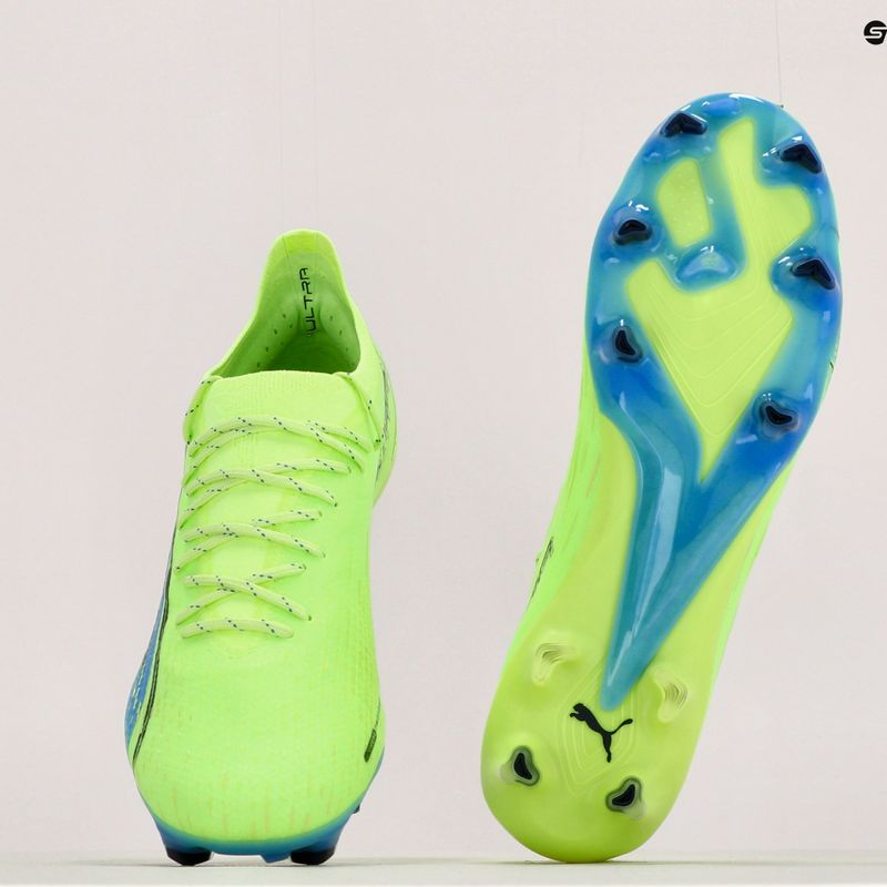 Футбольні бутси чоловічі PUMA Ultra Ultimate FG/AG зелені 106868 01 11