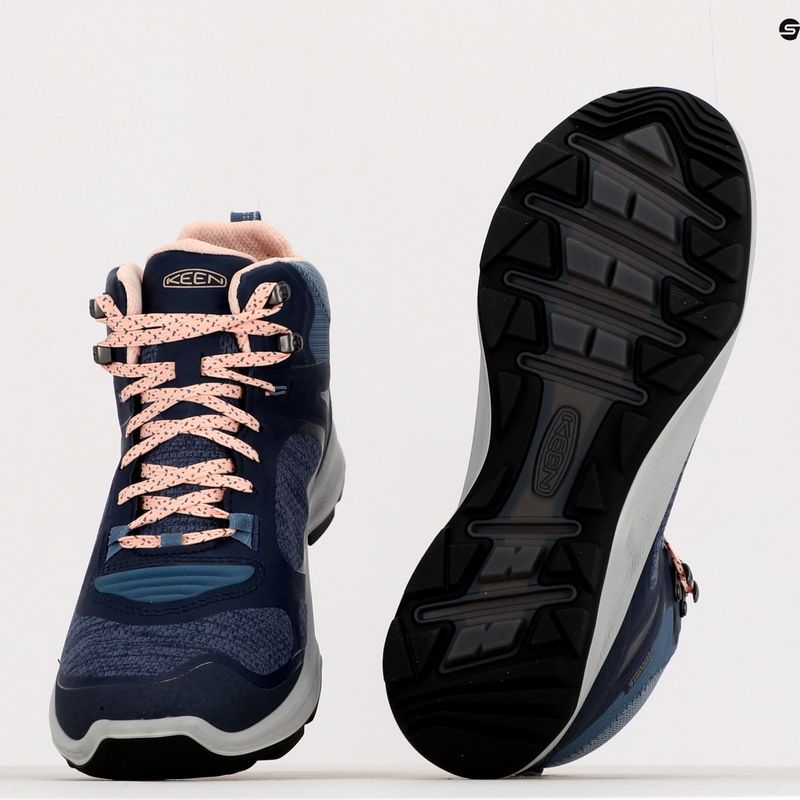 Черевики для трекінгу жіночі KEEN Terradora Flex Mid сині 1026877 12