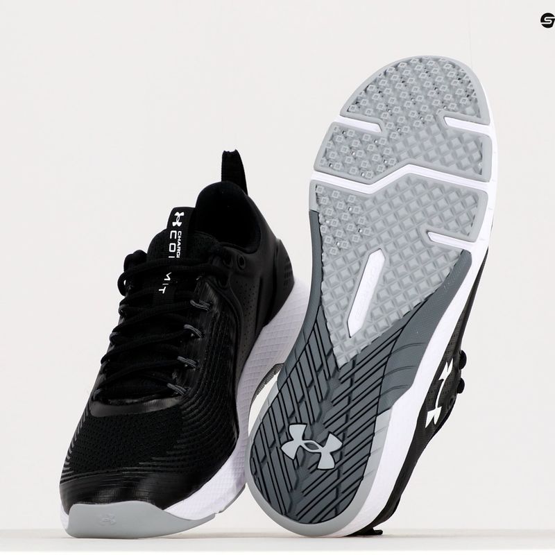 Кросівки тренувальні чоловічі Under Armour Charged Commit Tr 3 чорні 3023703 12
