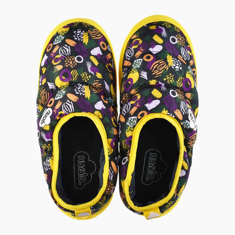 Капці зимові дитячі Nuvola Classic Printed гuix yellow 12