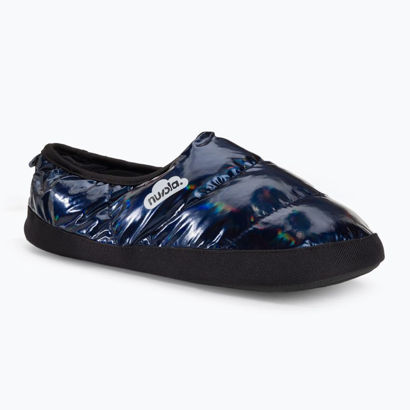 Капці зимові Nuvola Classic metalic blue
