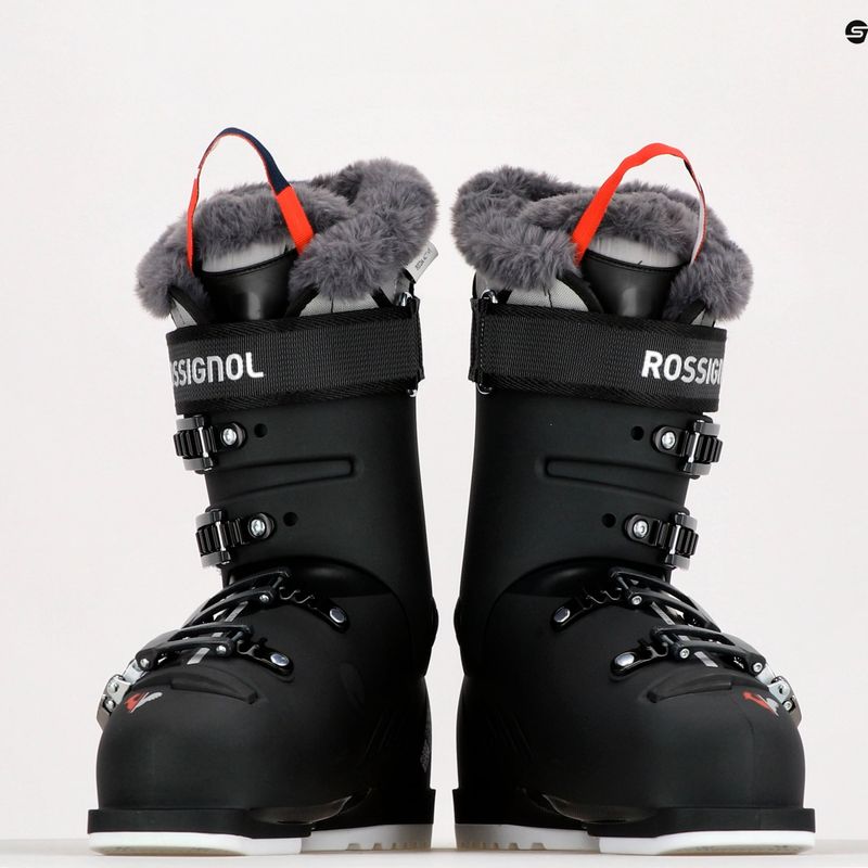 Черевики лижні жіночі Rossignol Pure Pro 80 metal ice black 16