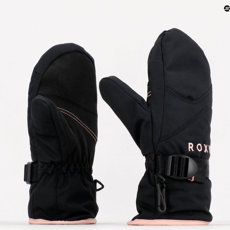 Рукавиці сноубордичні дитячі ROXY Jetty Solid true black 6