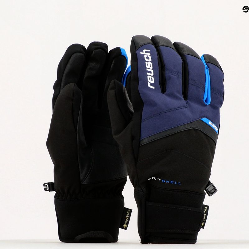 Рукавиці лижні Reusch Blaster GTX чорно-блакитні 61/01/329 9