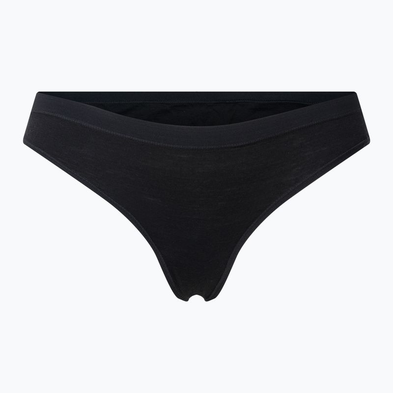 Термотруси жіночі Smartwool Merino 150 Bikini Boxed чорні SW015125001
