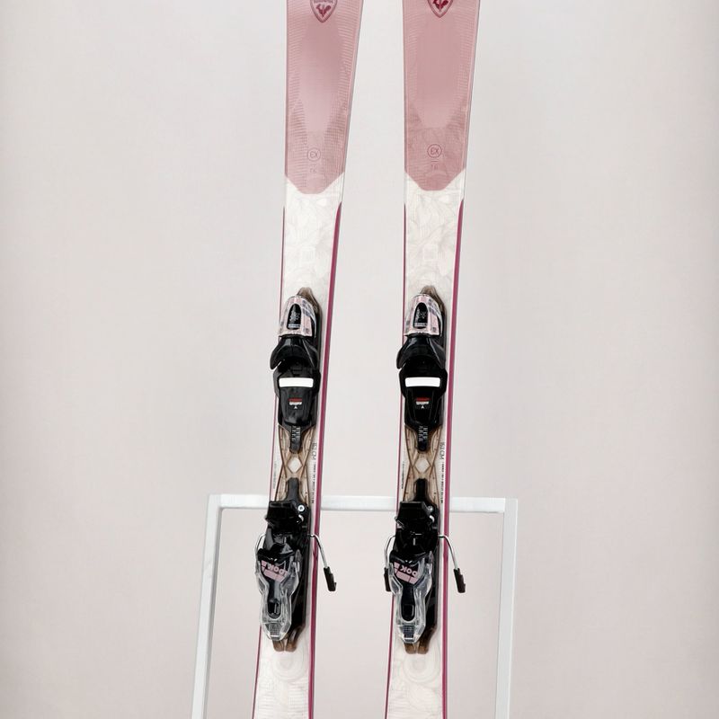 Лижі гірські жіночі Rossignol Experience 76 + XP10 pink/white 14